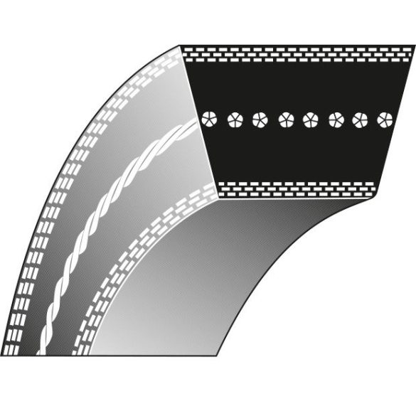 ÉKSZÍJ HUSQVARNA 9,5X838MM (532-19-68-57)