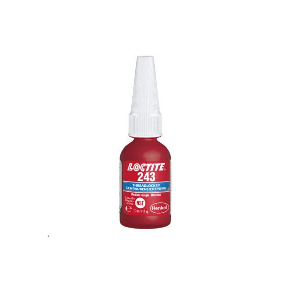 LOCTITE 243 10 ml Csavarrögzítő ( Csavarrögzitő közepes szilárdságú )