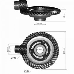 BOSCH GWS18-230 FOGASKERÉK KÉSZLET GYÁRI