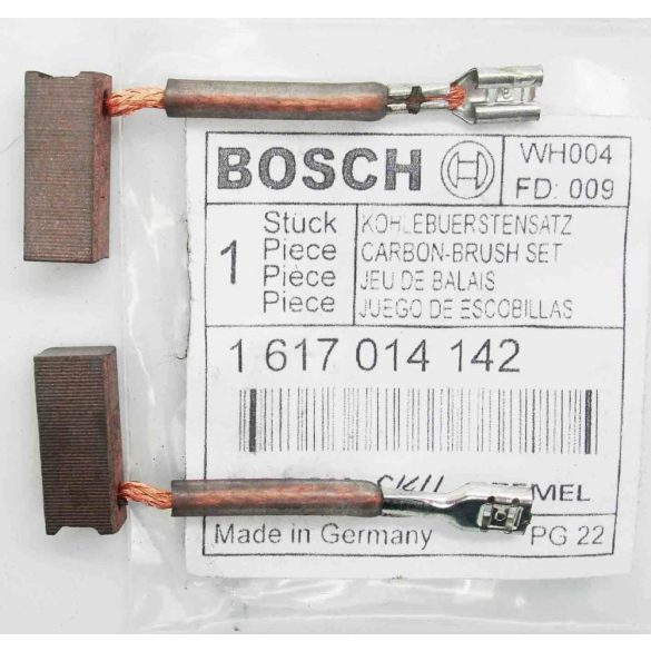 BOSCH SZÉNKEFE KÉSZLET (GYÁRI) 7x8x18.5MM