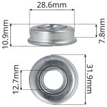 FŰNYÍRÓ KERÉKCSAPÁGY KESKENY 12.7mmx28.6mm (104-038)