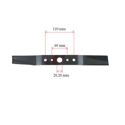   FŰNYÍRÓ KÉS BLACK&DECKER  379x202x60x110 ( 379-167 , M1G-283-380 )