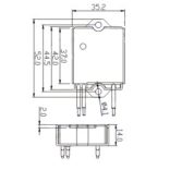 LÁGYINDÍTÓ ELEKTRONIKA SAROKCSISZOLÓHOZ 16A / 230V 45-CD330