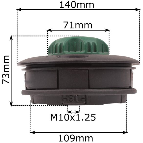 DAMILFEJ M10X1,25