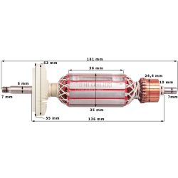 BOSCH GWS 15-125 FORGÓRÉSZ