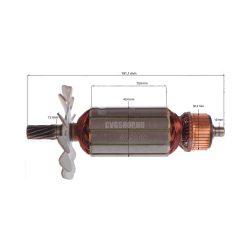 MAKITA 2414 FORGÓRÉSZ