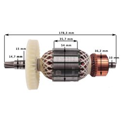 MAKITA HM1203 FORGÓRÉSZ 22-026