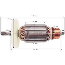 SDS MAX FORGÓRÉSZ KÍNAI GÉPEKHEZ 70-004