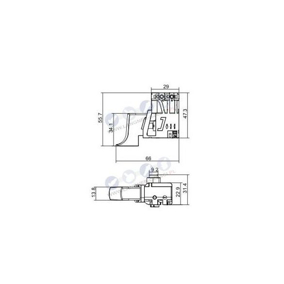 BOSCH GBH 2-24 DSR KAPCSOLÓ