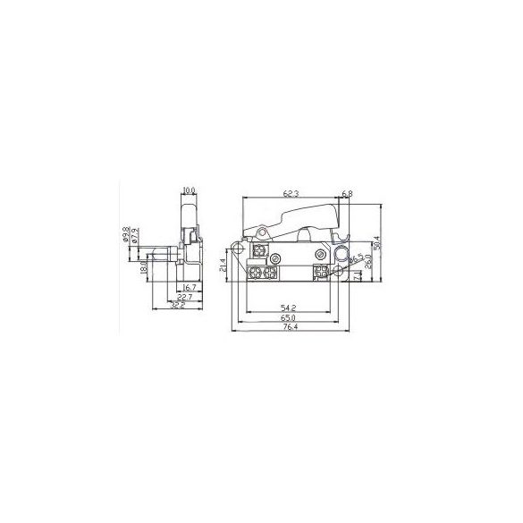 MAKITA 0810 KAPCSOLÓ